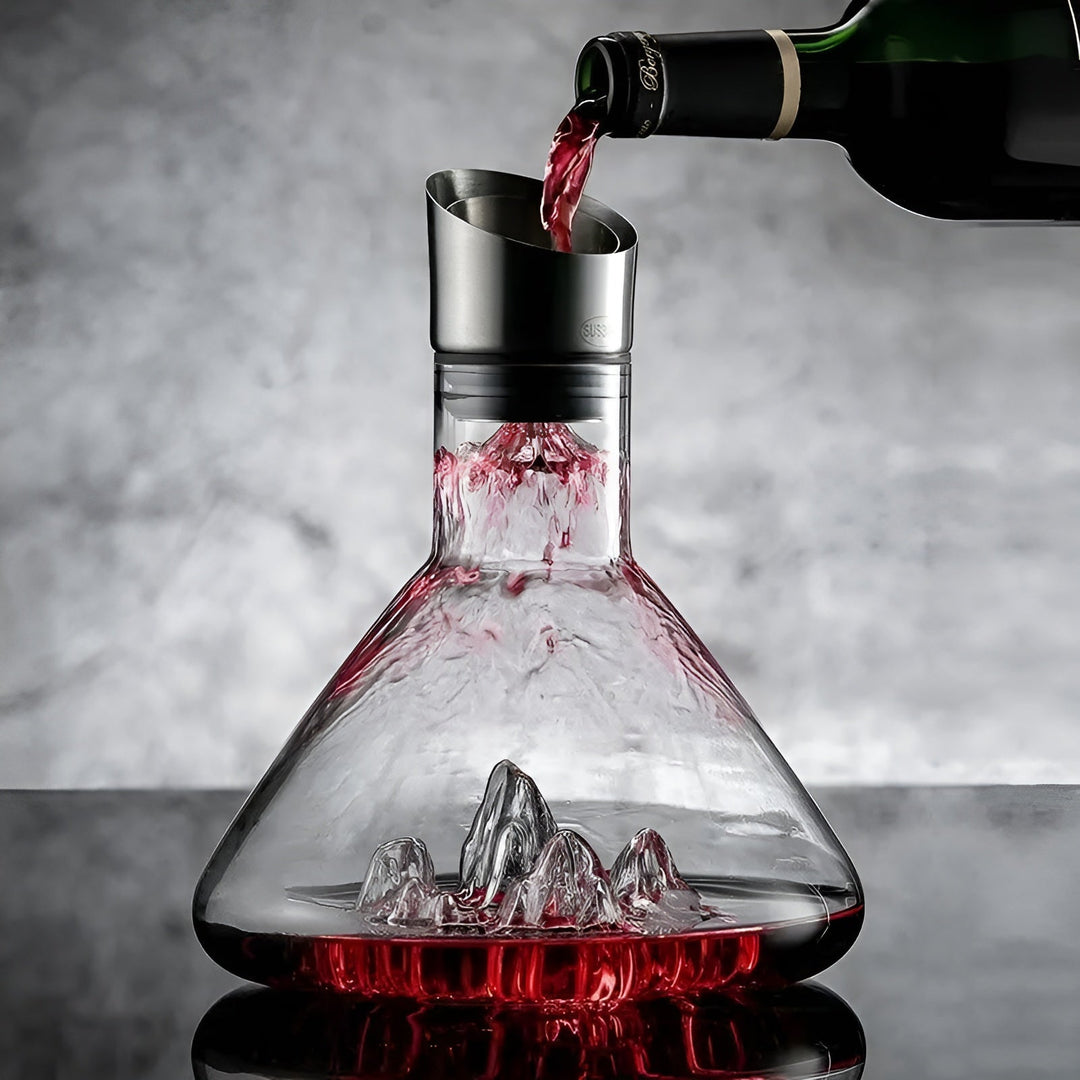 Kristallwhisky-karafka – Ręcznie robiona i bez ołowiu | 1500 ml karafka do baru i do domu