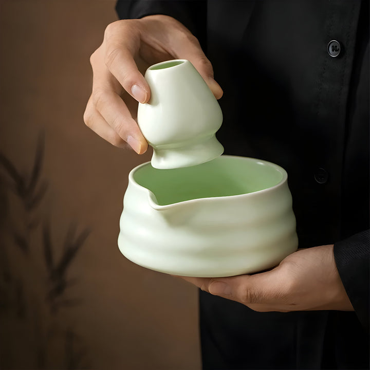 Zestaw Matcha Ceramika – Tradycyjny Japoński Zestaw Herbaciany na Relaksujące Chwile