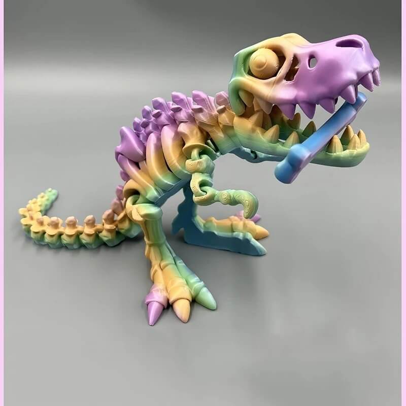 DinoFlex - Ruchomy model dinozaura 3D do zabawy i dekoracji
