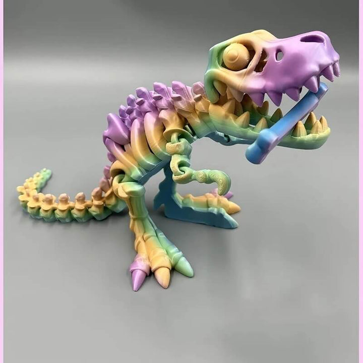 DinoFlex - Ruchomy model dinozaura 3D do zabawy i dekoracji