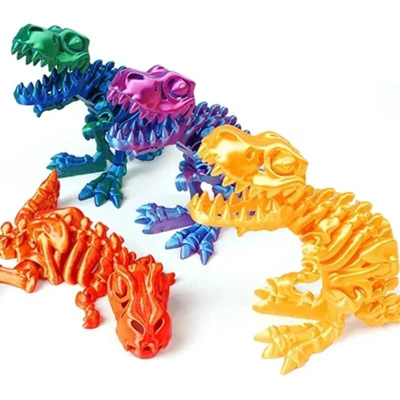 DinoFlex - Ruchomy model dinozaura 3D do zabawy i dekoracji
