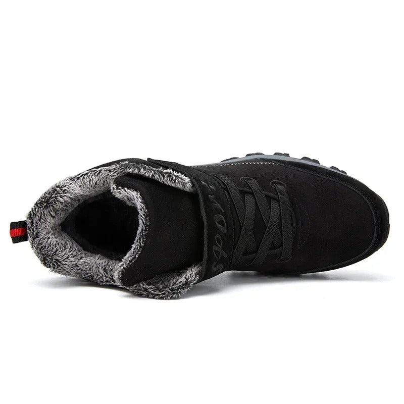 Wodoodporne zimowe buty za kostkę dla mężczyzn