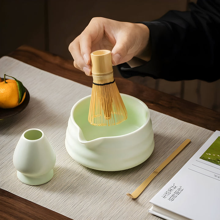 Zestaw Matcha Ceramika – Tradycyjny Japoński Zestaw Herbaciany na Relaksujące Chwile