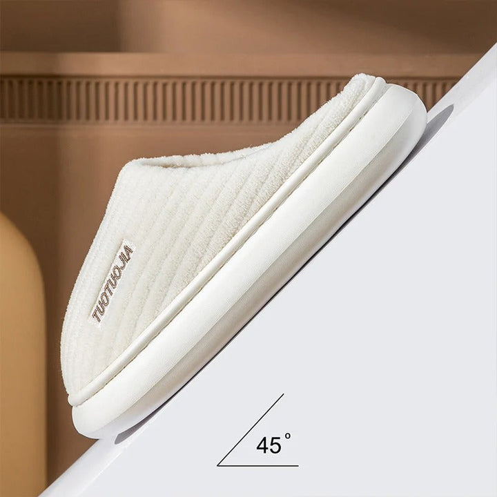 Kapcie z pianki memory foam Fluffiga