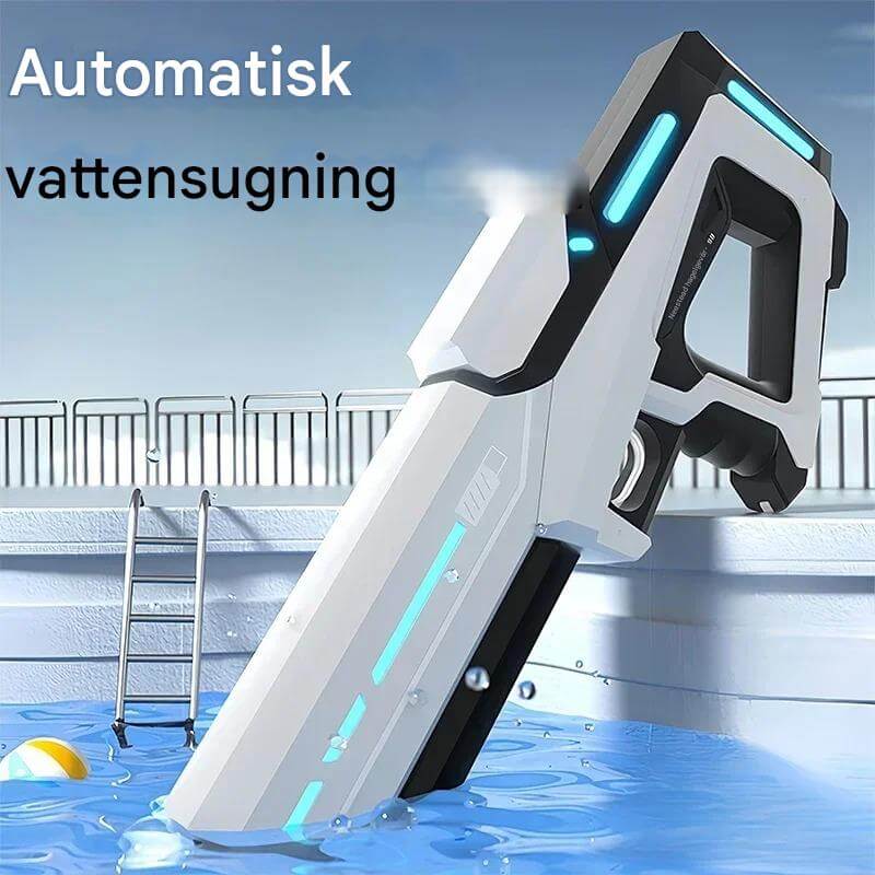 SplashForce – Automatyczna Armatka Wodna do Zabaw i Letnich Gier | Moc Elektryczna, Długi Zasięg i Mnóstwo Akcji