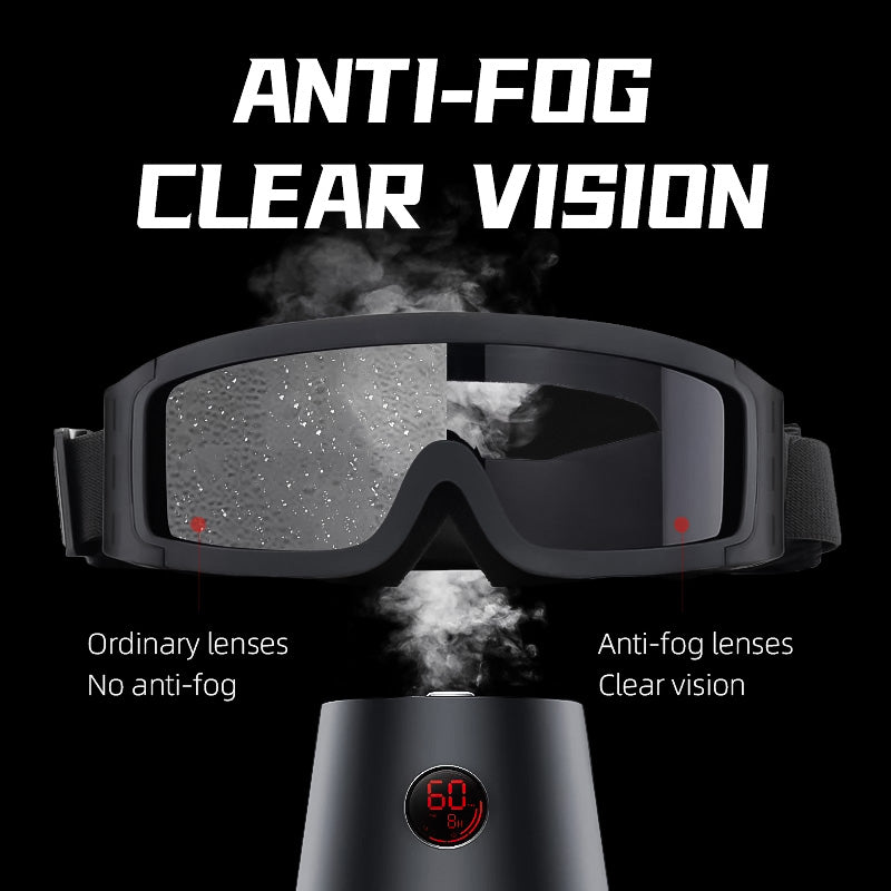 Okulary motocyklowe Royaleva Anti-Fog i Fit Over