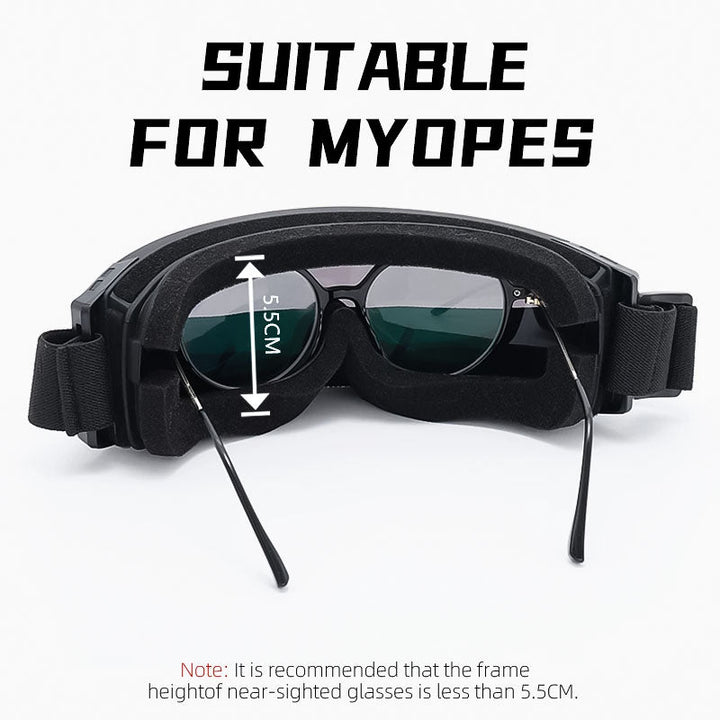 Okulary motocyklowe Royaleva Anti-Fog i Fit Over