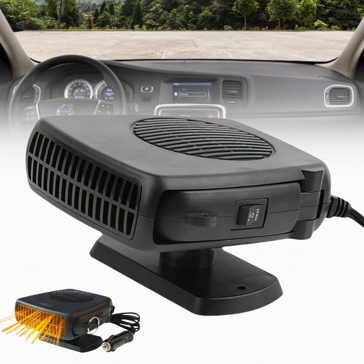 Przenośny 12V ogrzewacz samochodowy i odmrażacz – 150W/300W ceramiczny wentylator