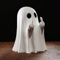 Dekoracja Halloween: Słodka Rzeźba Duch – Straszna i Zabawna Figurynka do Domu