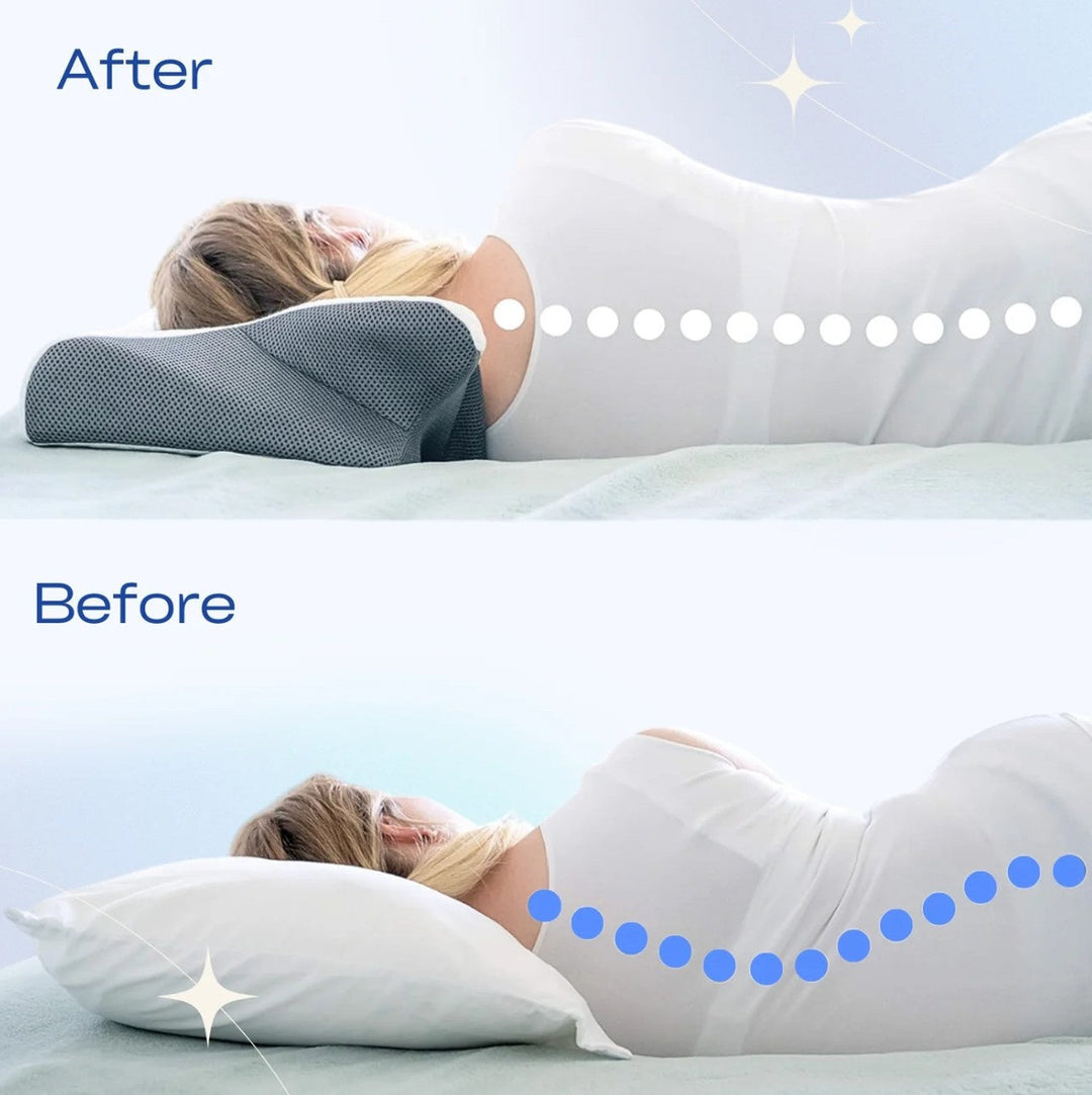 Snoozeit. - Ergonomiczna i Wygodna Ortopedyczna Poduszka na Szyję