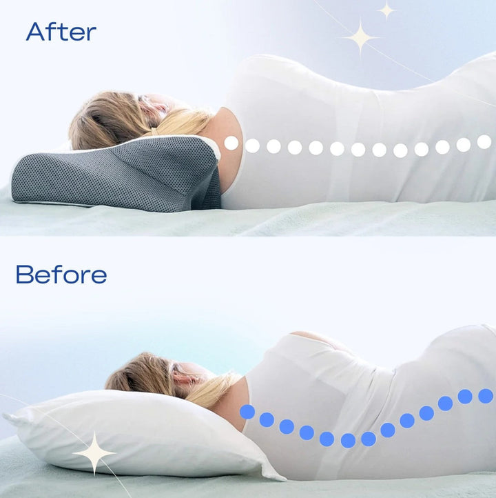 Snoozeit. - Ergonomiczna i Wygodna Ortopedyczna Poduszka na Szyję