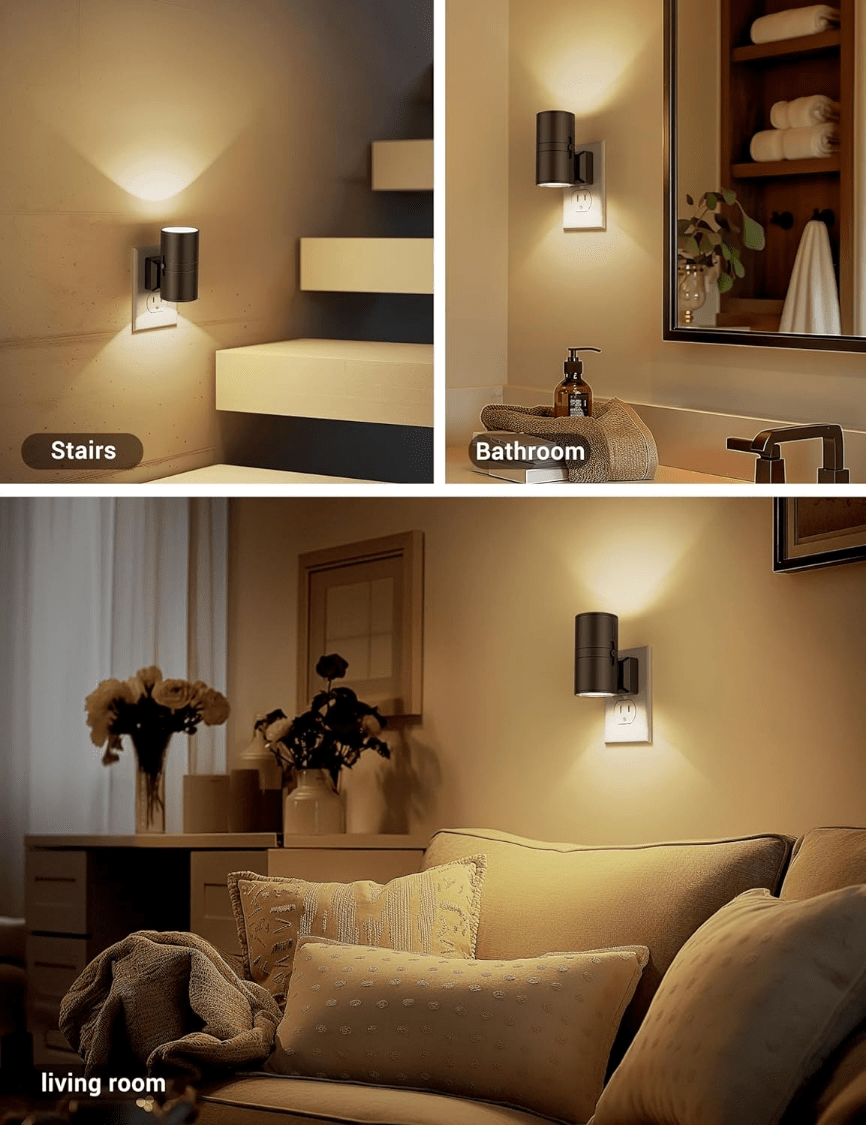 NightGlow – Świecąca LED Nocna Lampa z Czujnikiem
