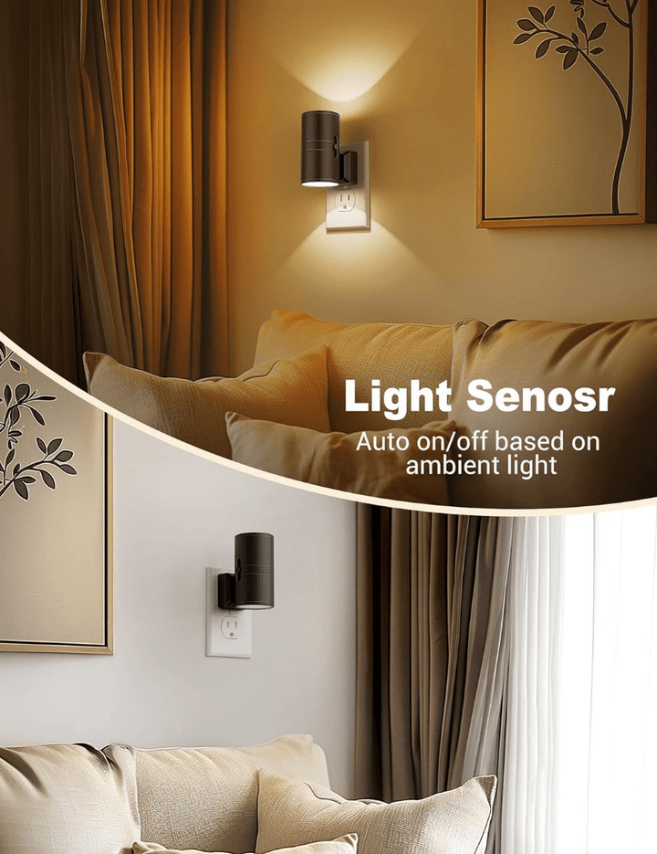 NightGlow – Świecąca LED Nocna Lampa z Czujnikiem