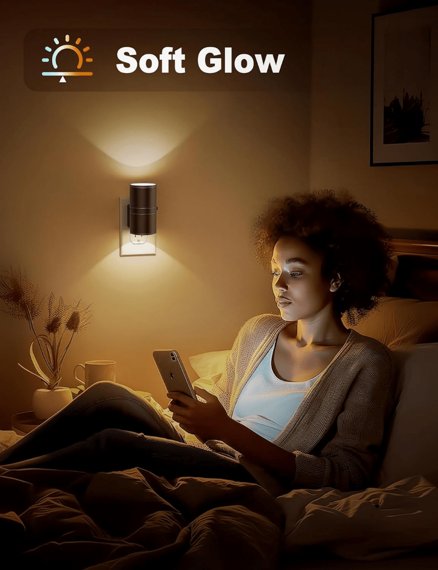 NightGlow – Świecąca LED Nocna Lampa z Czujnikiem