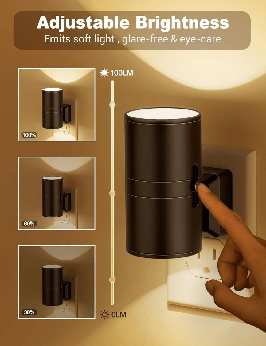 NightGlow – Świecąca LED Nocna Lampa z Czujnikiem