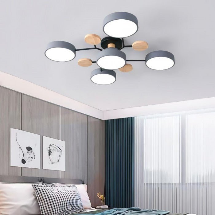 Nowoczesna skandynawska lampa sufitowa LED – stylowa i trwała