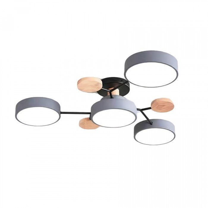 Nowoczesna skandynawska lampa sufitowa LED – stylowa i trwała