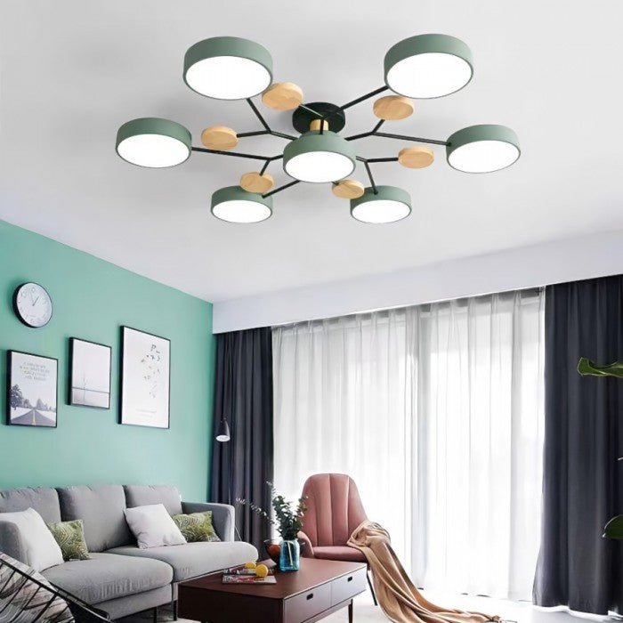 Nowoczesna skandynawska lampa sufitowa LED – stylowa i trwała