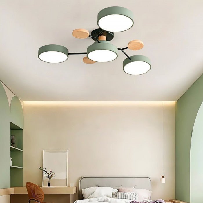 Nowoczesna skandynawska lampa sufitowa LED – stylowa i trwała