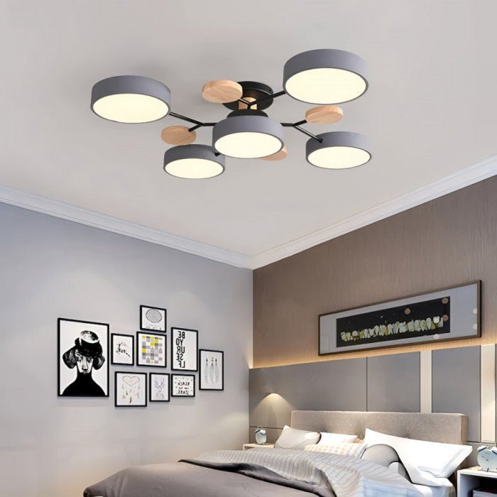 Nowoczesna skandynawska lampa sufitowa LED – stylowa i trwała