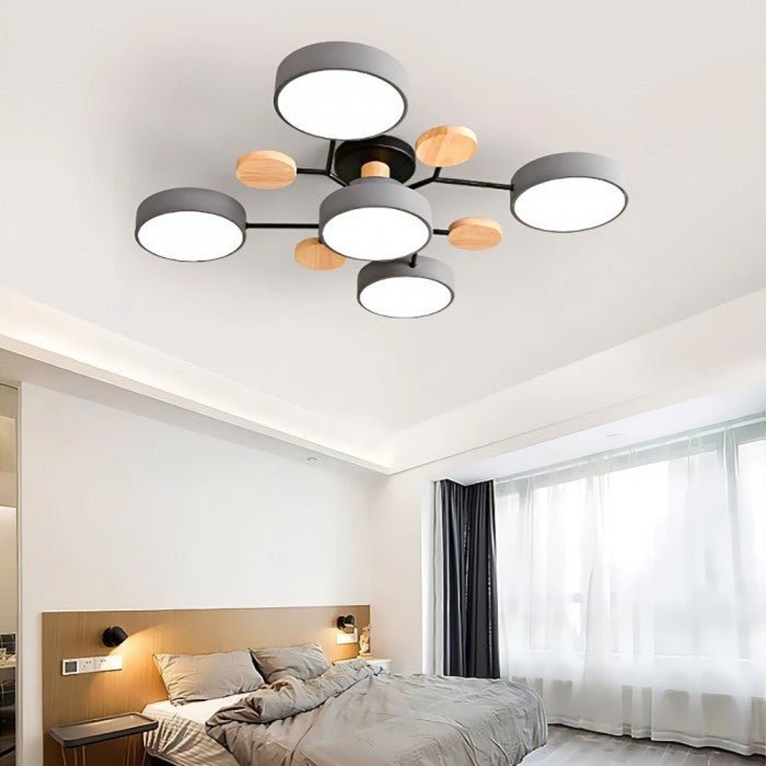 Nowoczesna skandynawska lampa sufitowa LED – stylowa i trwała