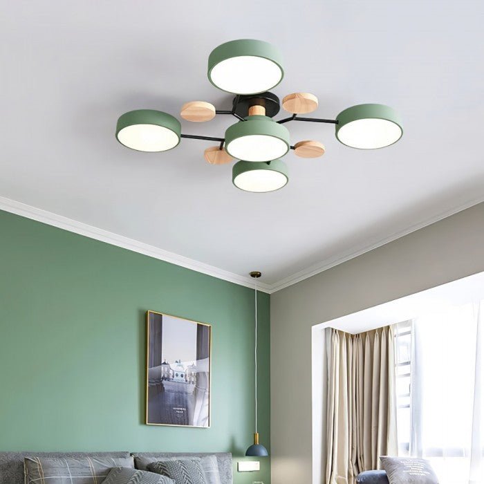 Nowoczesna skandynawska lampa sufitowa LED – stylowa i trwała