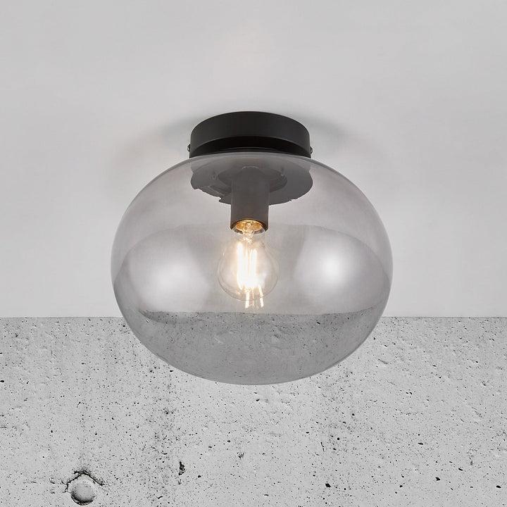 Lampa sufitowa Luxora Alton Nowoczesny Szklany Klosz