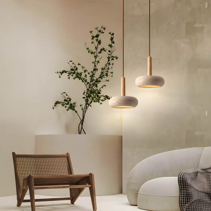 Lampa Wisząca Stone LED Nowoczesna Lampa sufitowa