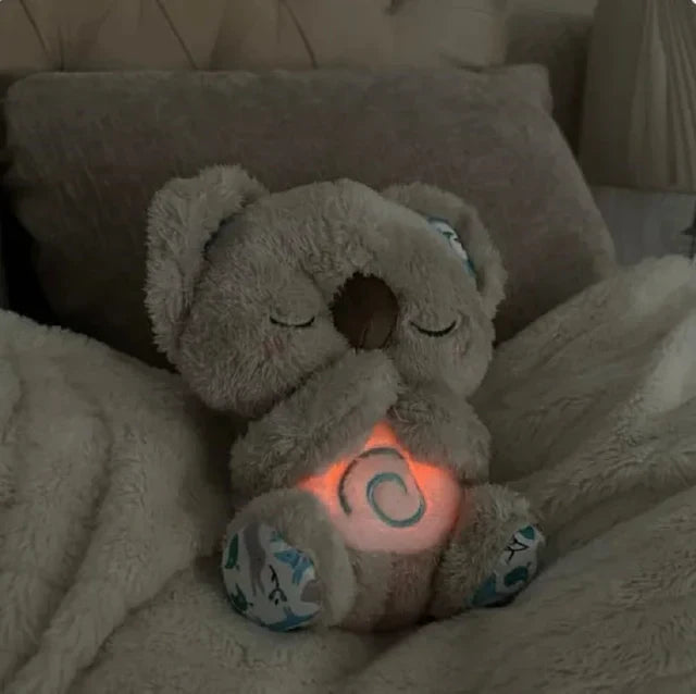 Trendujący Koala i Stitch z kojącym oddechem i muzyką