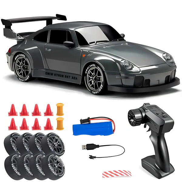 Luxora Retro Drift Master – 4WD RC Samochód z LED-ami