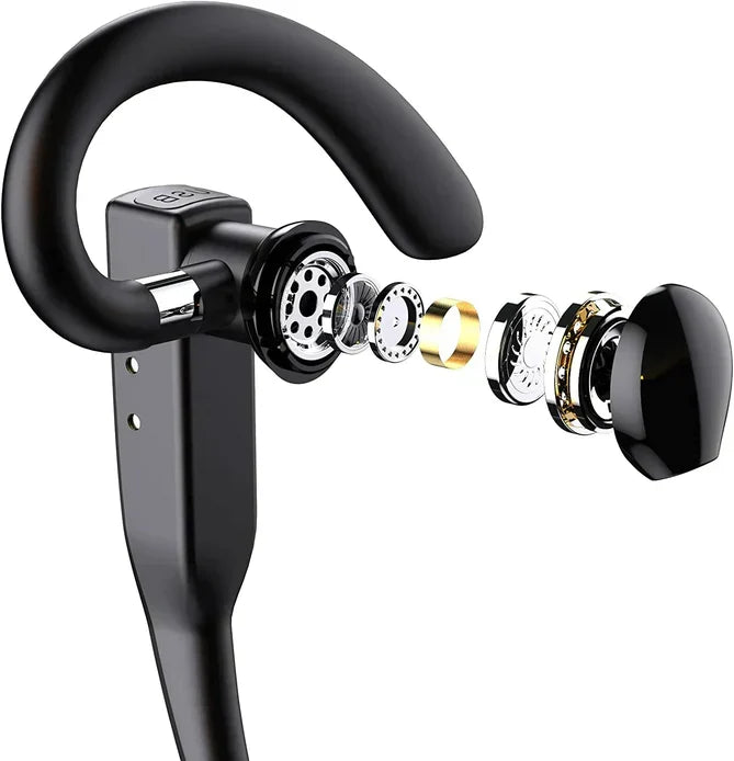 Luxora Trucker Dual Mic Bezprzewodowy Zestaw Słuchawkowy Bluetooth 5.1 z Redukcją Hałasu