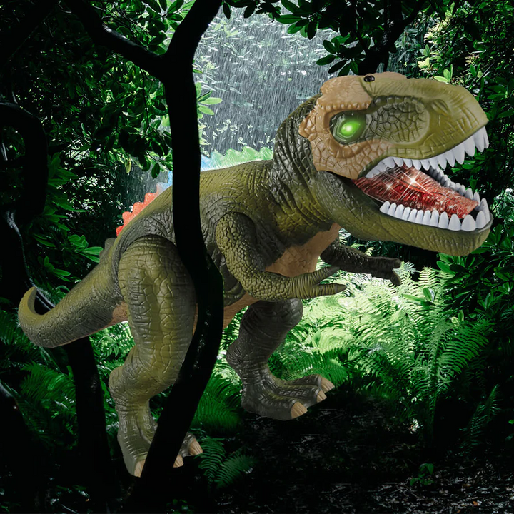 Zdalnie Sterowany T-Rex Dinozaur z Lampą LED