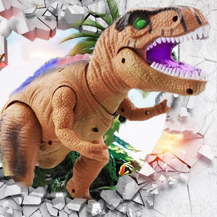 Zdalnie Sterowany T-Rex Dinozaur z Lampą LED