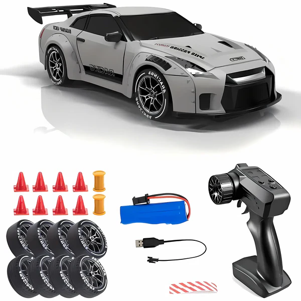 Luxora Retro Drift Master – 4WD RC Samochód z LED-ami
