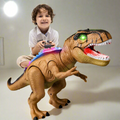 Zdalnie Sterowany T-Rex Dinozaur z Lampą LED