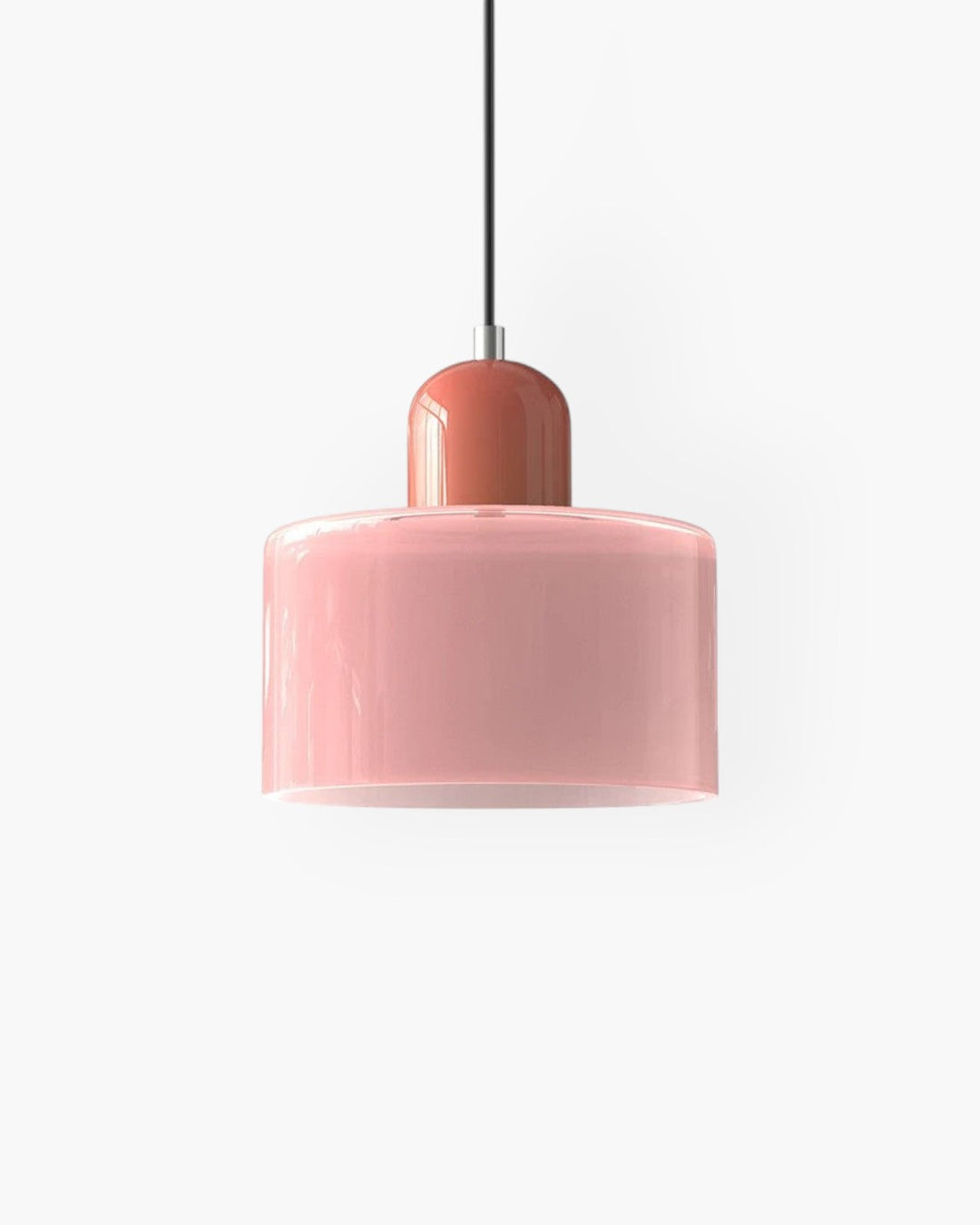 Formiva Pendel Lampa | Retro Nowoczesny Szklany Klosz | Ambient E26 Oświetlenie | Hardwired Lampa sufitowa