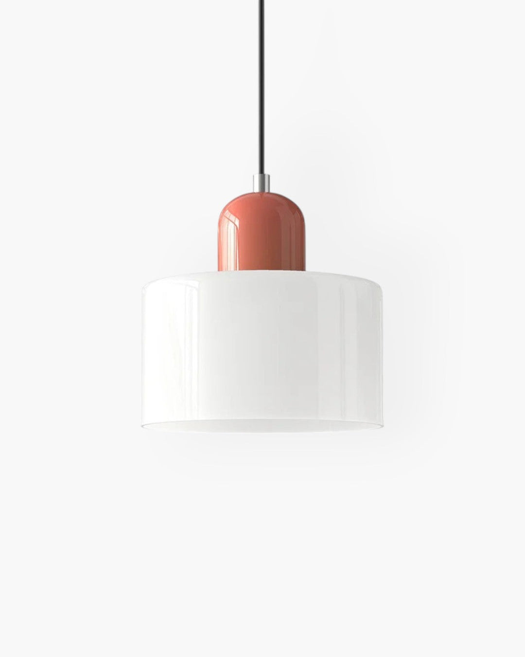 Formiva Pendel Lampa | Retro Nowoczesny Szklany Klosz | Ambient E26 Oświetlenie | Hardwired Lampa sufitowa