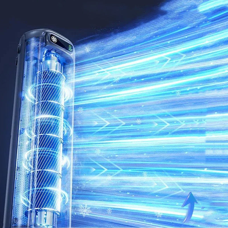 Przenośny chłodnica powietrza Ładowalny wentylator wieżowy