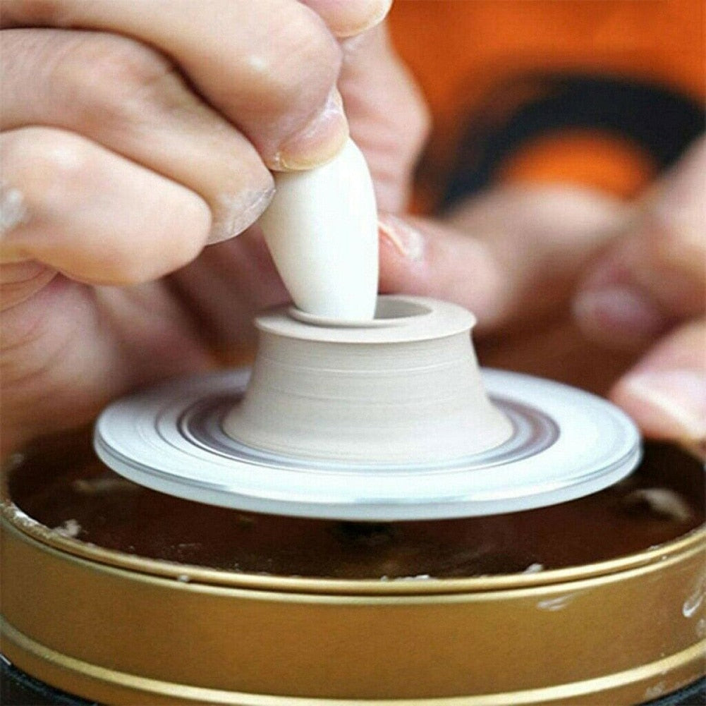 ClayCrafter – Mini elektryczne koło garncarskie | Przenośna maszyna do rękodzieła ceramicznego