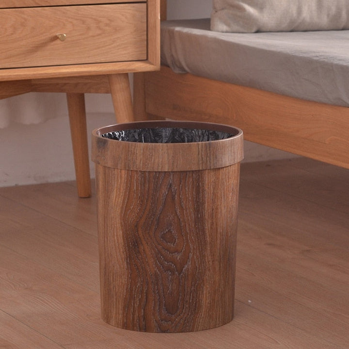 NordicWood - Elegancki kosz na śmieci z drewna