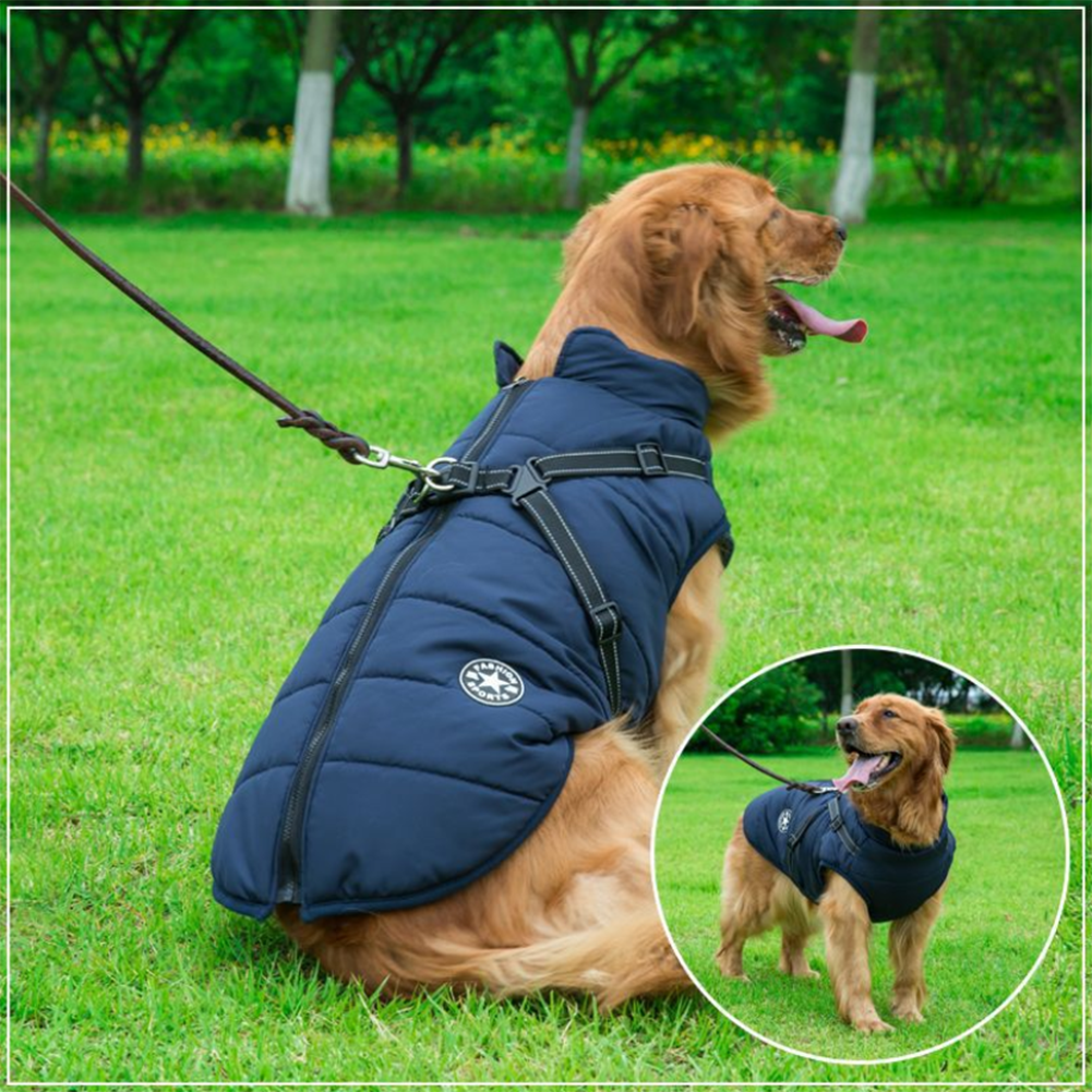 WoofGuard™ - Wodoodporna kurtka zimowa z wbudowanym szelkiem