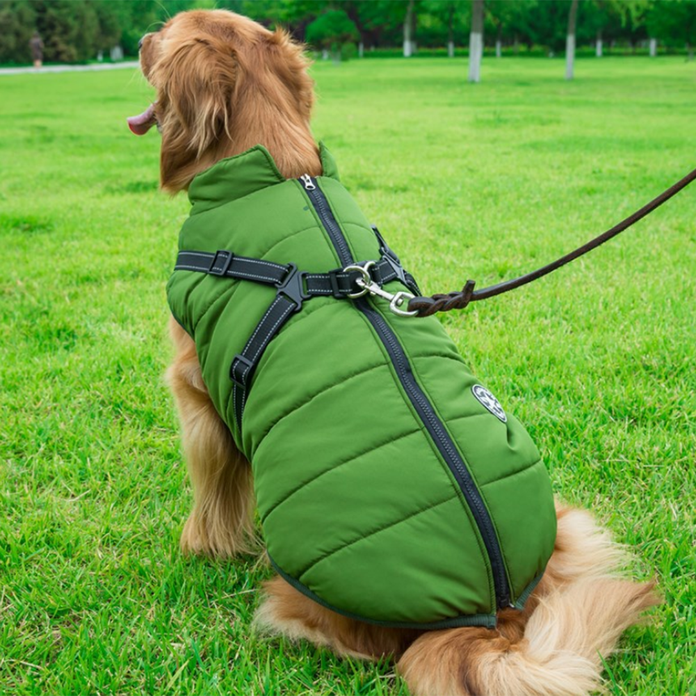 WoofGuard™ - Wodoodporna kurtka zimowa z wbudowanym szelkiem