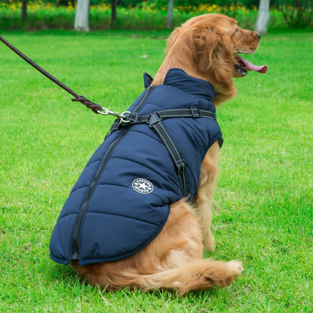 WoofGuard™ - Wodoodporna kurtka zimowa z wbudowanym szelkiem
