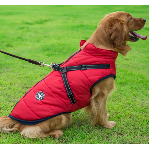 WoofGuard™ - Wodoodporna kurtka zimowa z wbudowanym szelkiem