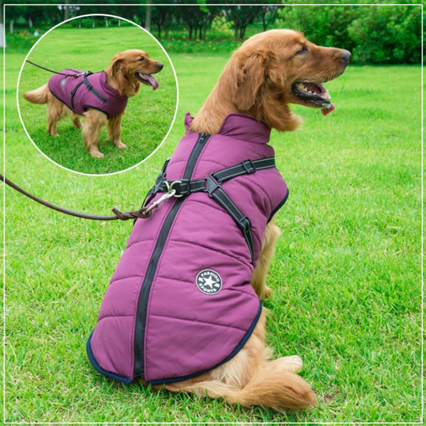 WoofGuard™ - Wodoodporna kurtka zimowa z wbudowanym szelkiem