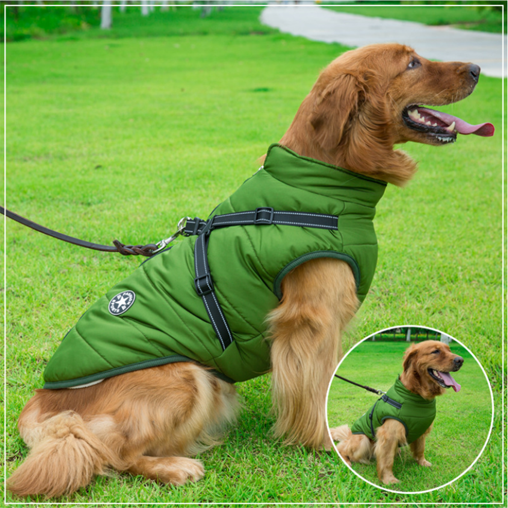 WoofGuard™ - Wodoodporna kurtka zimowa z wbudowanym szelkiem