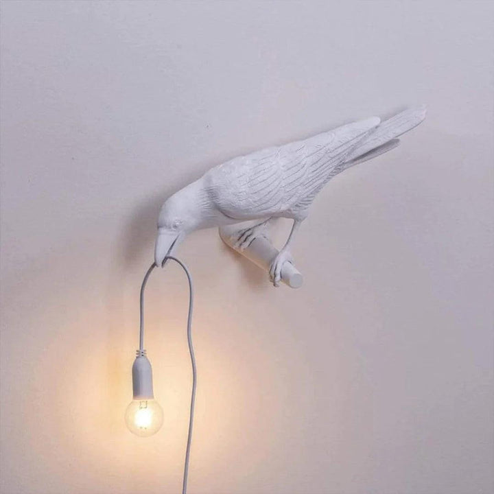 Lampa Ptasia – Elegancka Lampa LED na Ścianę do Domu i Dekoracji