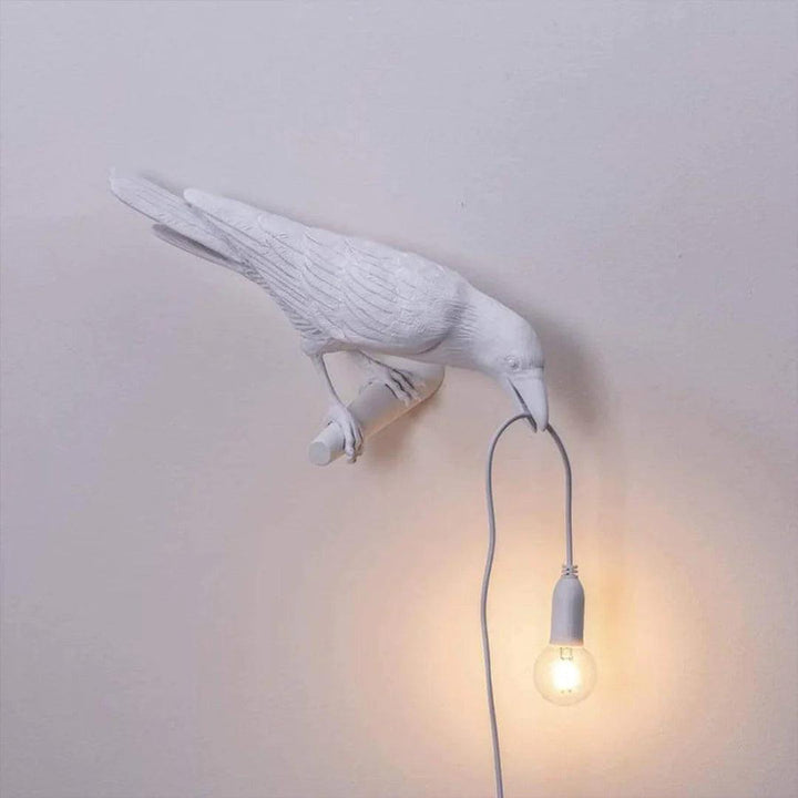 Lampa Ptasia – Elegancka Lampa LED na Ścianę do Domu i Dekoracji
