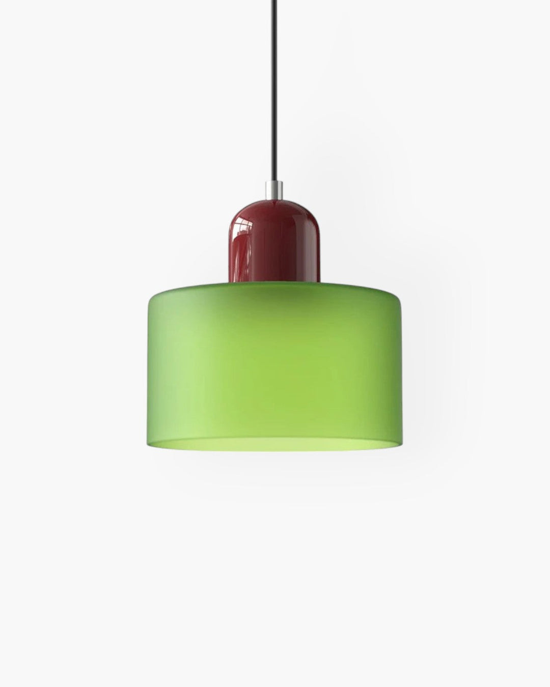 Formiva Pendel Lampa | Retro Nowoczesny Szklany Klosz | Ambient E26 Oświetlenie | Hardwired Lampa sufitowa
