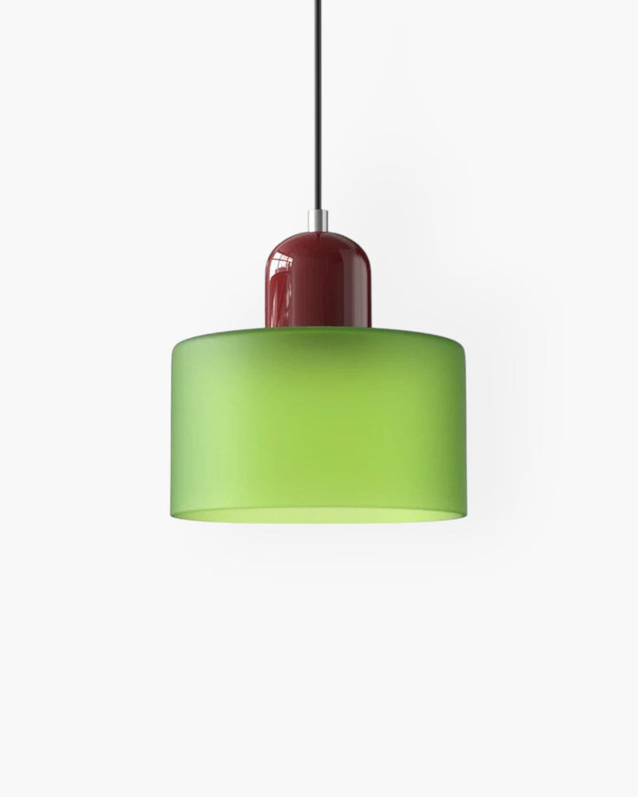 Formiva Pendel Lampa | Retro Nowoczesny Szklany Klosz | Ambient E26 Oświetlenie | Hardwired Lampa sufitowa